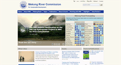 Desktop Screenshot of mrcmekong.org